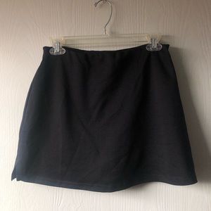 Black Mini Skirt (with built-in shorts)